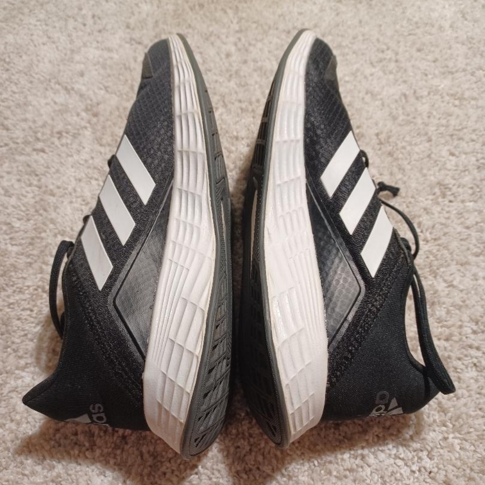 ADIDAS Black & White Womens Duramos SL 2.0 * 9.5M - Picture 5 of 8